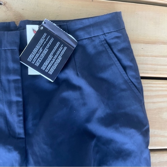 Paul and Shark NWT Yachting pants Navy Blue Chino Pants Womens 8 42 - Picture 3 of 11